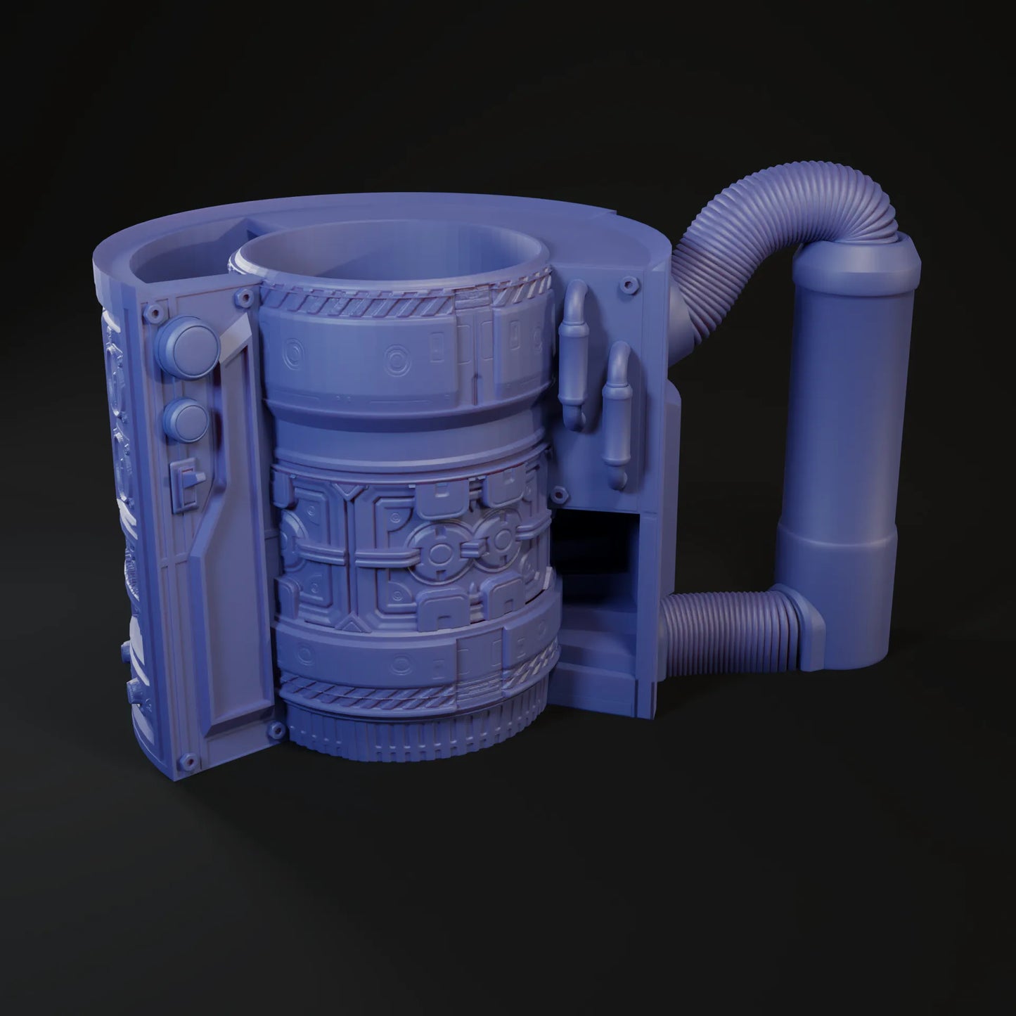 Jacob & Kira - Can-Holding Dice Towers - Sci-fi