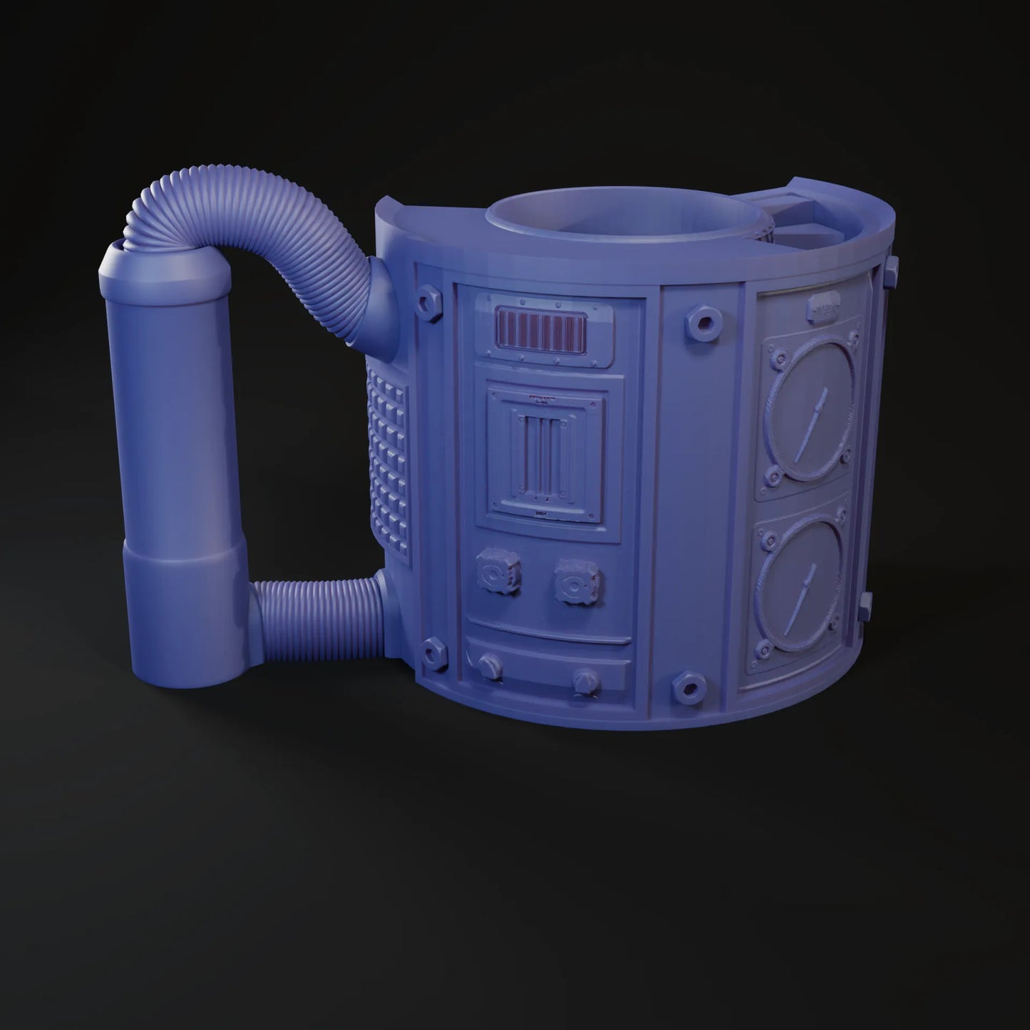 Jacob & Kira - Can-Holding Dice Towers - Sci-fi