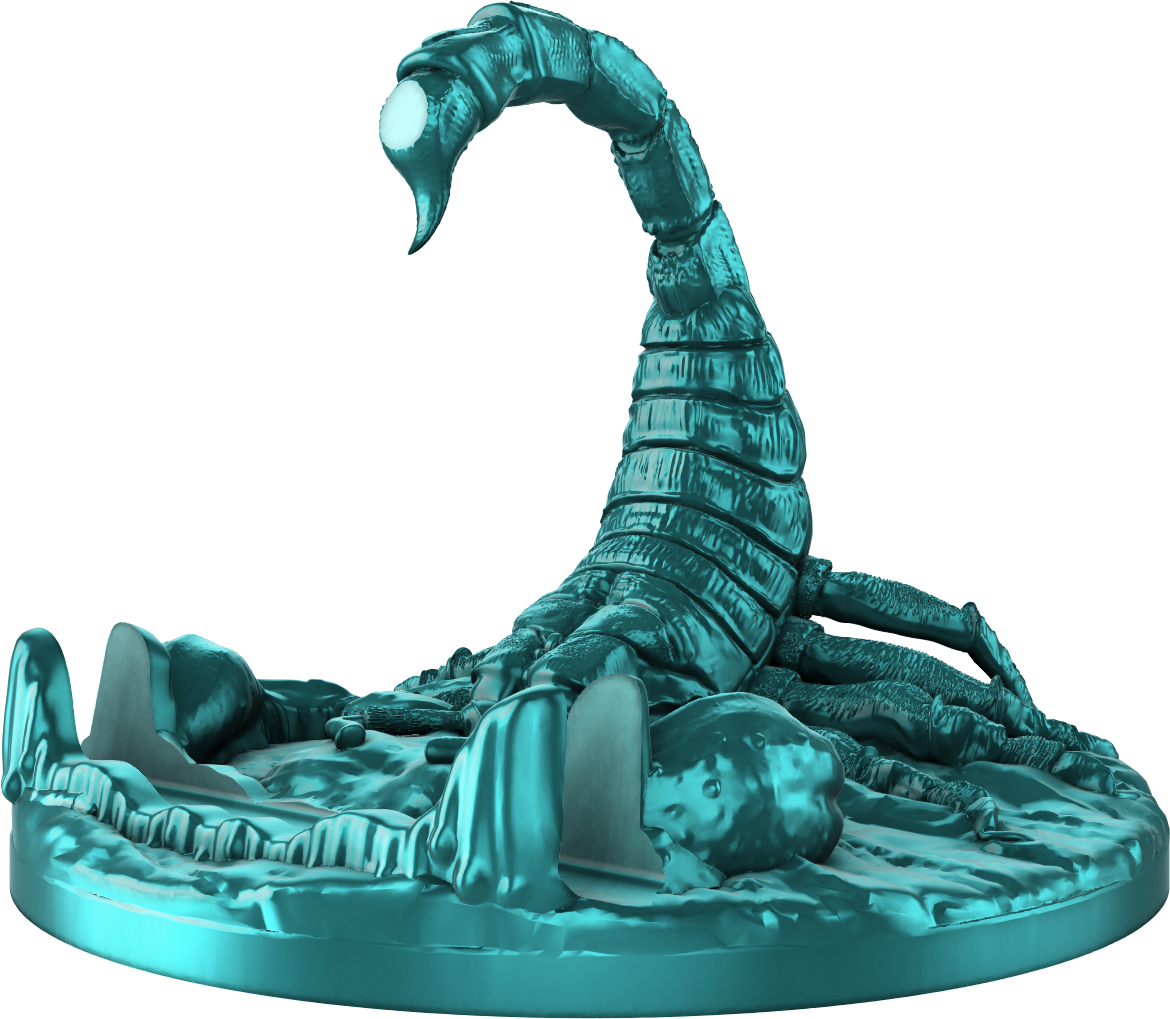 Digital Creative Works - Animal Phone Holder - Scorpion - Prop/Decoration