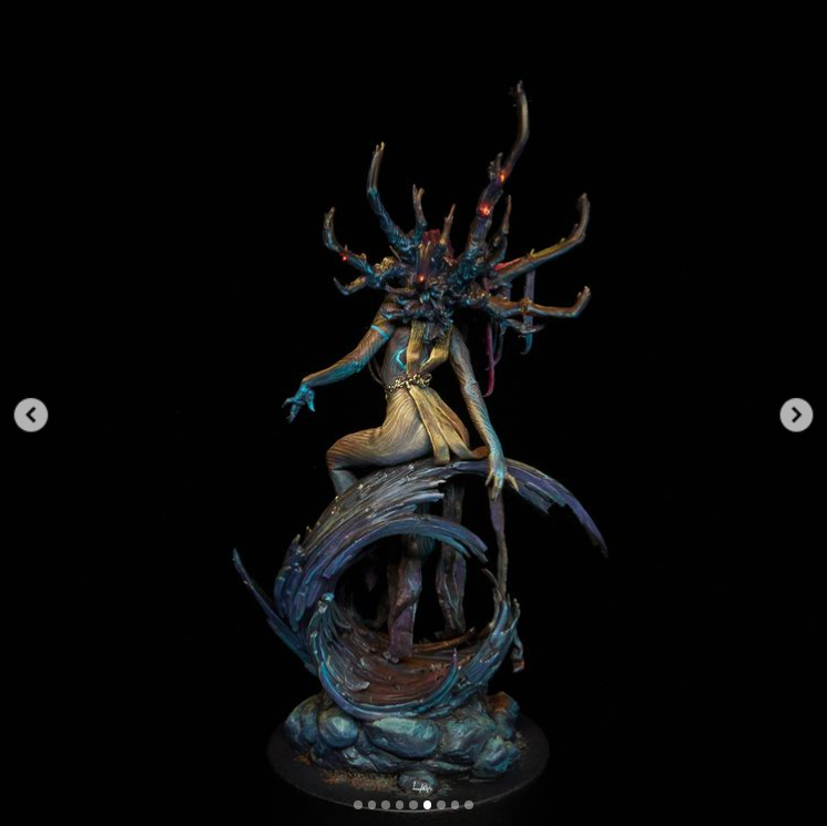 Blackthorn Miniatures - Whispering Forest - Dryad - 100mm Pin Up/Figure/Model/Diorama