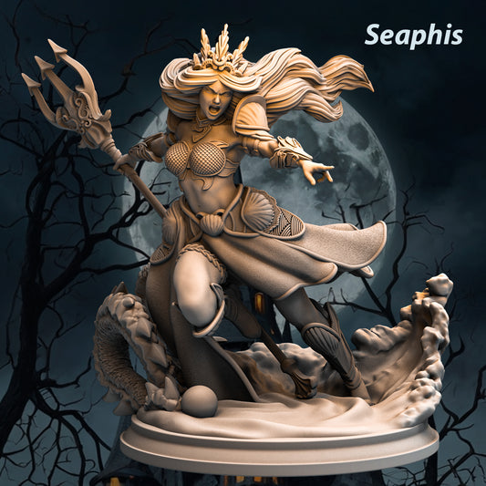 Print Fantasy - Heroes of Eldengaard 4 - Seaphis - 75mm Pin Up/Figure/Model/Diorama
