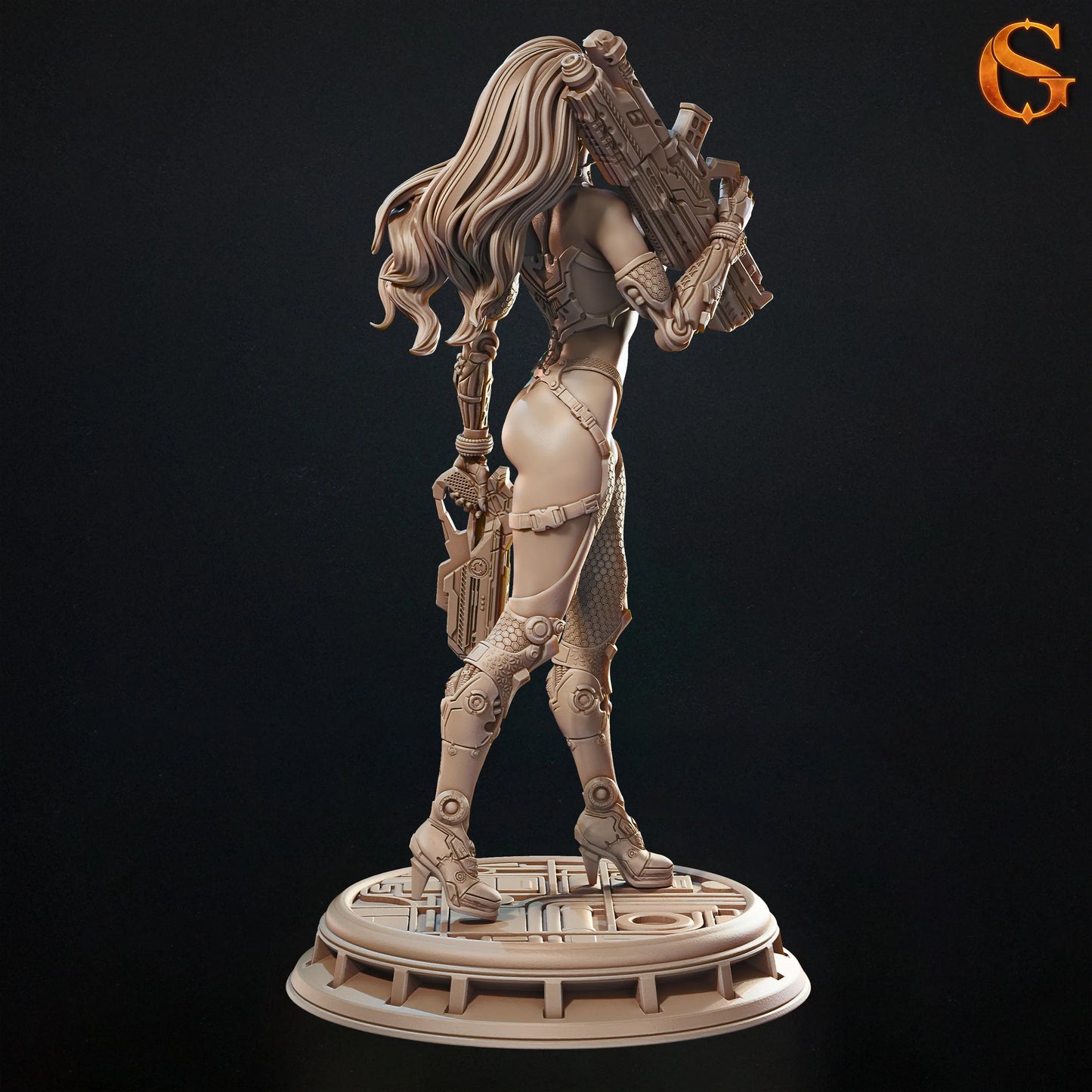 Solgoodcreations - Cyborg Sentina - 75/140mm Pin Up/Figure/Model/Diorama
