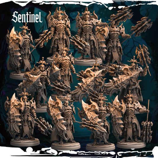 Monolith Arts - Dark Elves - Sentinel - DnD/TTRPG Figure/Miniature