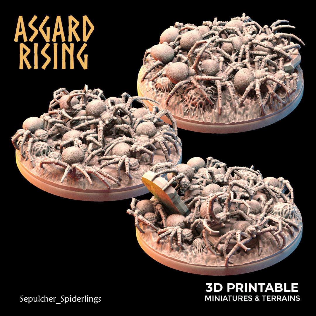 Asgard Rising - Underdark - Sepulcher Spiderling - DnD/TTRPG Figure/Miniature