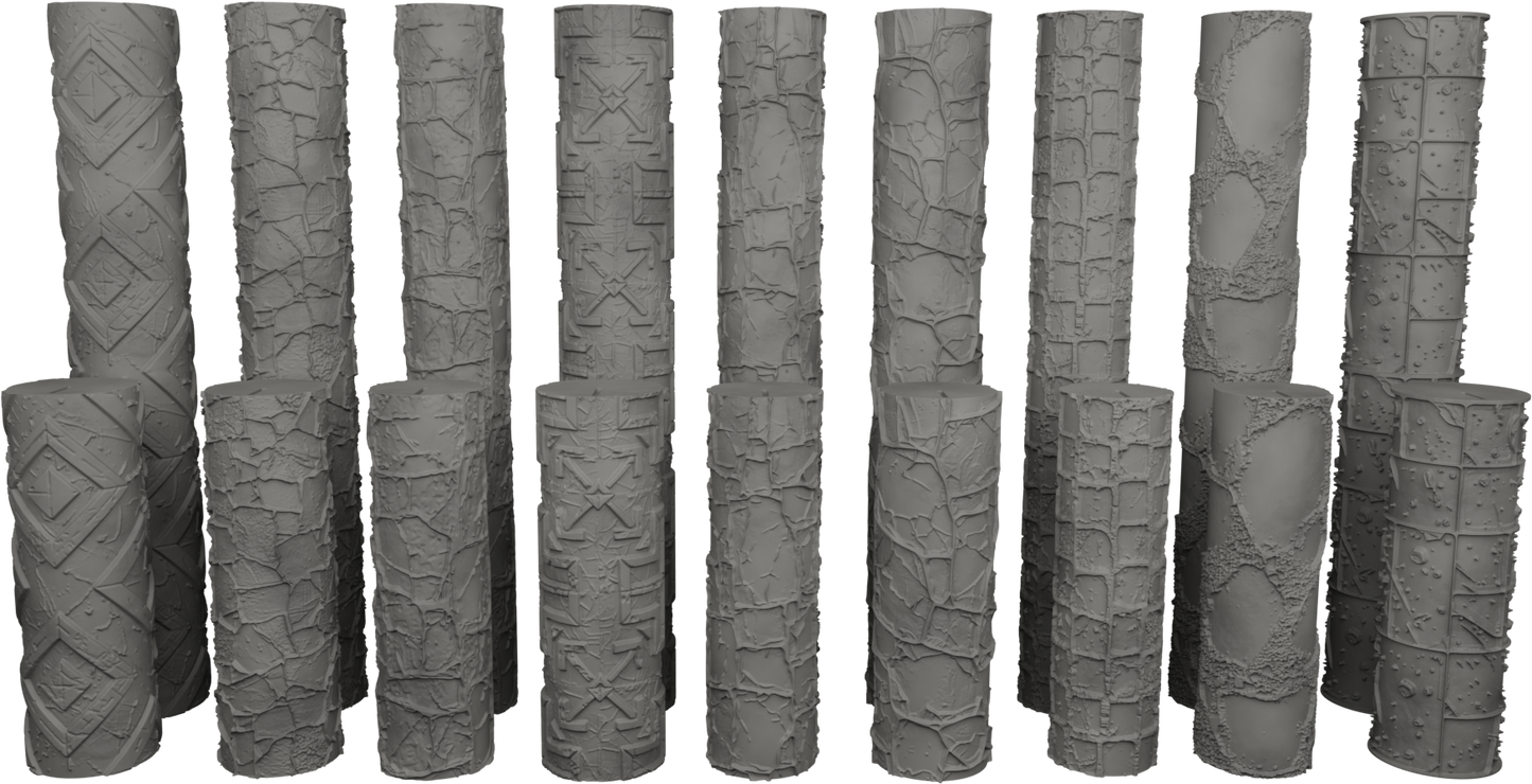 Jorrit - Texture Rollers #15 - Clay Roller for Scenery/TTRPG/Pottery Embossing
