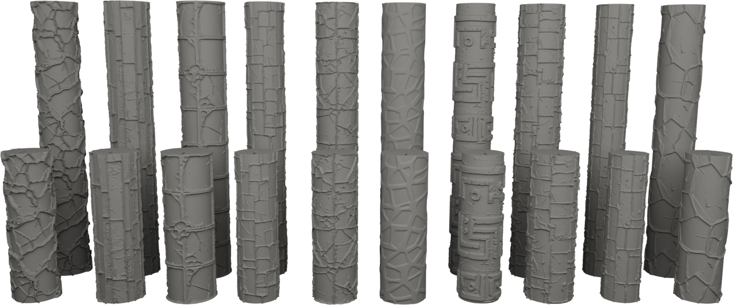 Jorrit - Texture Rollers #17 - Clay Roller for Scenery/TTRPG/Pottery Embossing