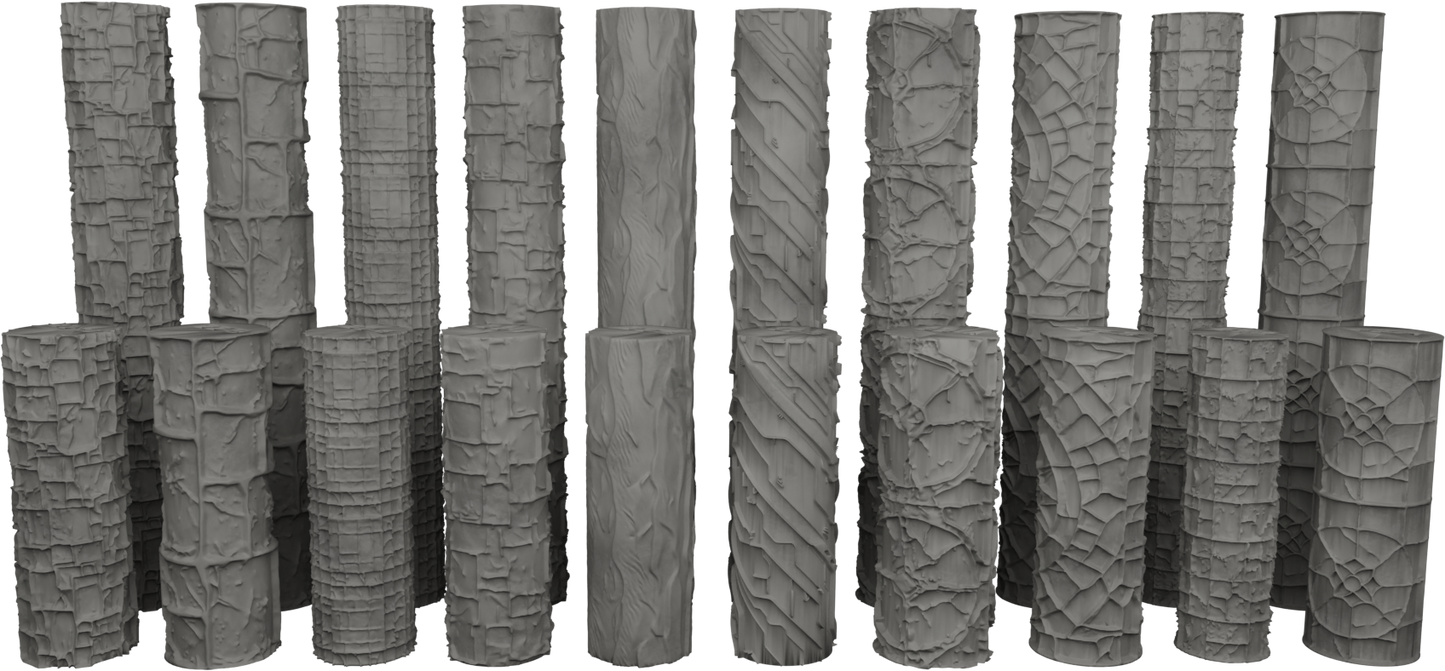 Jorrit - Texture Rollers #22 - Clay Roller for Scenery/TTRPG/Pottery Embossing