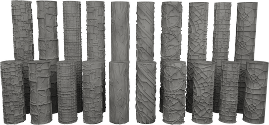 Jorrit - Texture Rollers #22 - Clay Roller for Scenery/TTRPG/Pottery Embossing