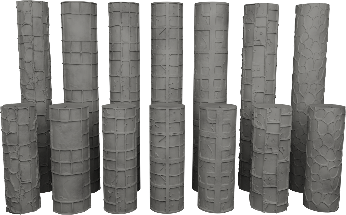 Jorrit - Texture Rollers #03 - Clay Roller for Scenery/TTRPG/Pottery Embossing