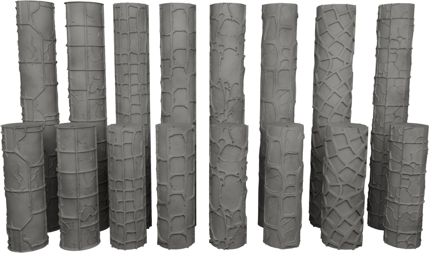 Jorrit - Texture Rollers #04 - Clay Roller for Scenery/TTRPG/Pottery Embossing