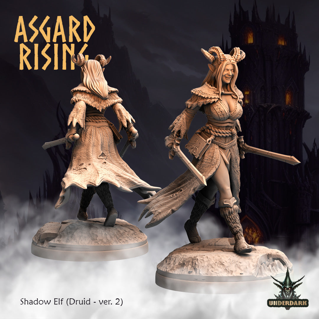 Asgard Rising - Underdark - Shadow Elf - DnD/TTRPG Figure/Miniature