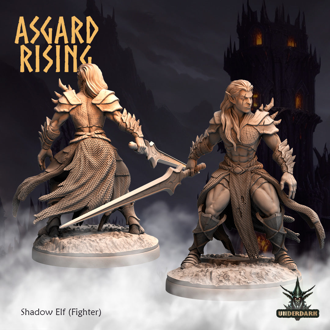 Asgard Rising - Underdark - Shadow Elf - DnD/TTRPG Figure/Miniature