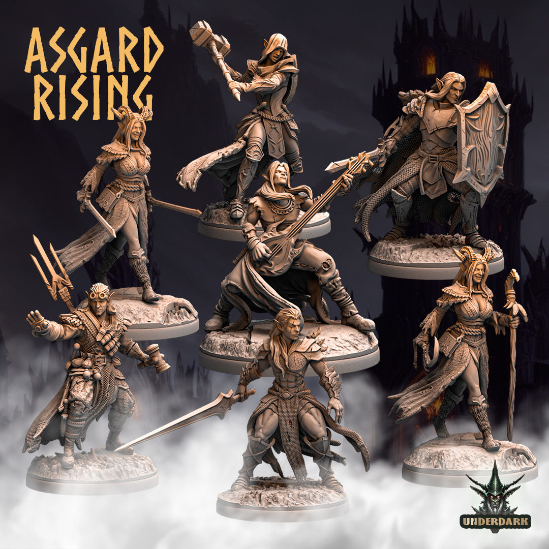 Asgard Rising - Underdark - Shadow Elf - DnD/TTRPG Figure/Miniature