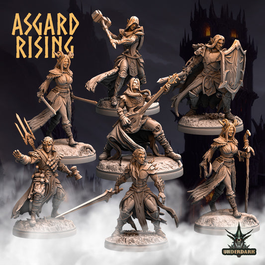 Asgard Rising - Underdark - Shadow Elf - DnD/TTRPG Figure/Miniature