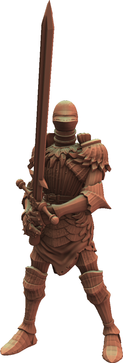 Crippled God Foundry - Shadowcurse - Shadow Knight #1 - DnD/TTRPG Figure/Miniature