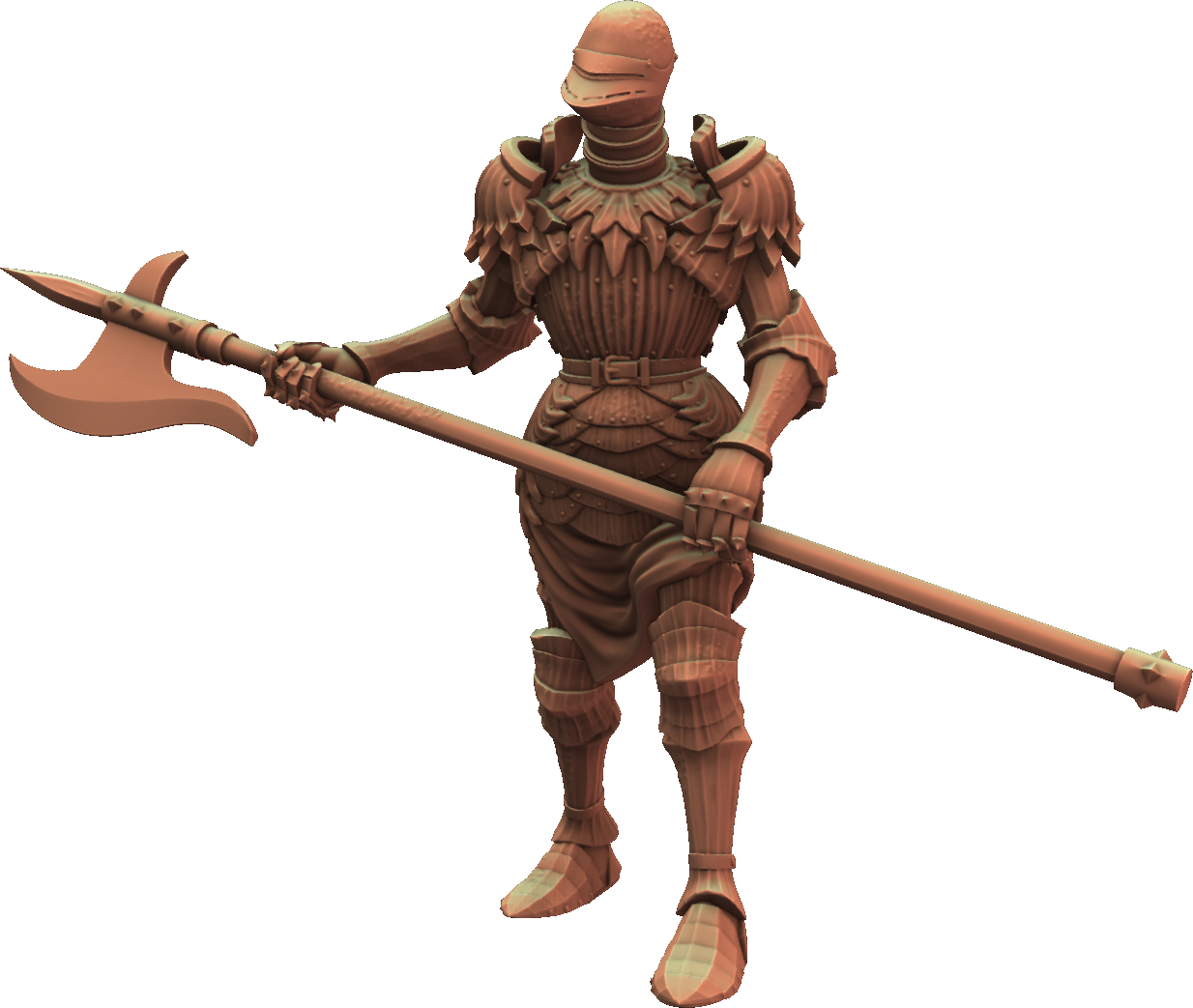 Crippled God Foundry - Shadowcurse - Shadow Knight #3 - DnD/TTRPG Figure/Miniature
