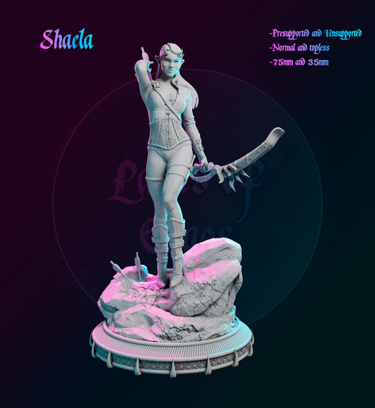 Gilmore Studio - Chaos Ladies #1 - Shaela - 75mm Pin Up/Figure/Model/Diorama