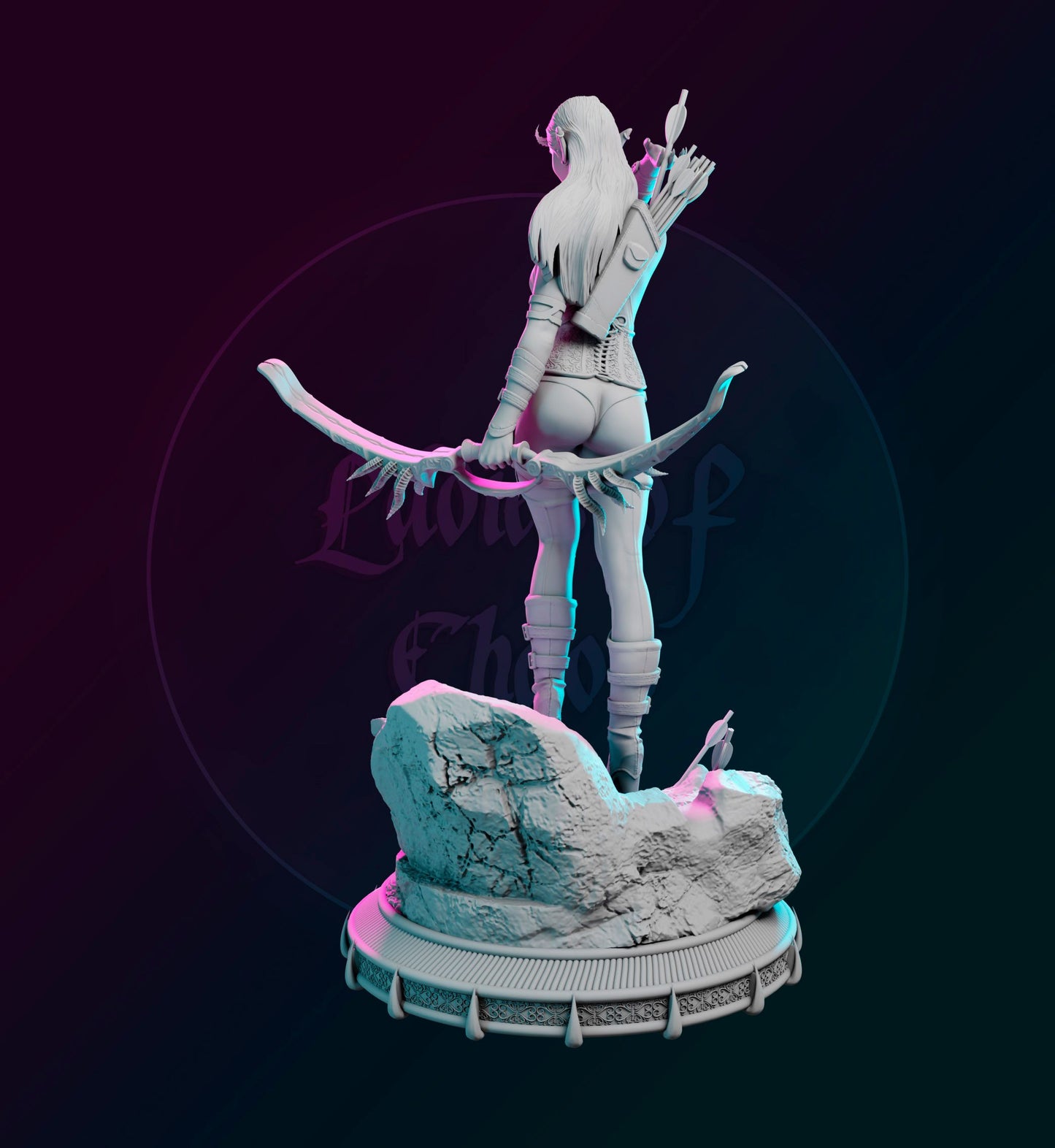 Gilmore Studio - Chaos Ladies #1 - Shaela - 75mm Pin Up/Figure/Model/Diorama
