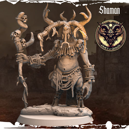 Monolith Arts - Beasts - Shaman #1 - DnD/TTRPG Figure/Miniature