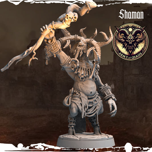 Monolith Arts - Beasts - Shaman #11 - DnD/TTRPG Figure/Miniature