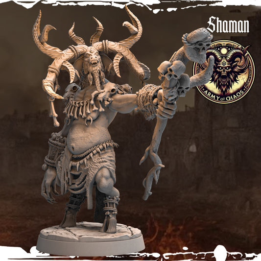 Monolith Arts - Beasts - Shaman #12 - DnD/TTRPG Figure/Miniature