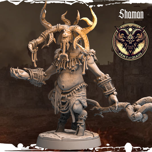 Monolith Arts - Beasts - Shaman #5 - DnD/TTRPG Figure/Miniature