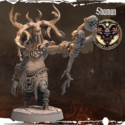 Monolith Arts - Beasts - Shaman #7 - DnD/TTRPG Figure/Miniature
