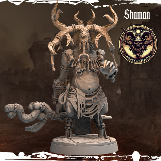 Monolith Arts - Beasts - Shaman #8 - DnD/TTRPG Figure/Miniature