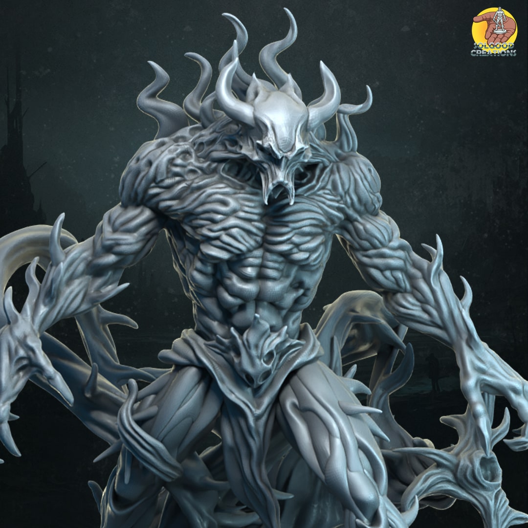 Solgoodcreations - Heaven's Rule - Shredder Demon - DnD/TTRPG Figure/Miniature