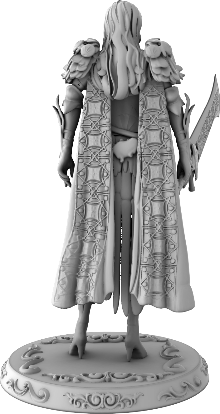 Stray Paws Society - Sif Queens Guard - 75mm Pin Up/Figure/Model/Diorama