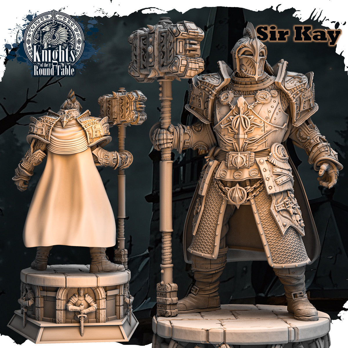 Haito - Round Table - Sir Kay - 150mm Pin Up/Figure/Model/Diorama