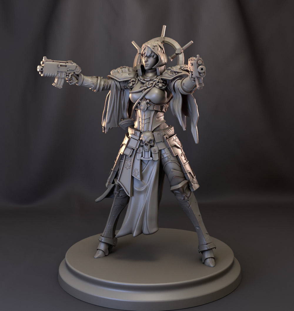 Broken Sword - Sisters of War - Unyielding - 75mm Pin Up/Figure/Model/Diorama