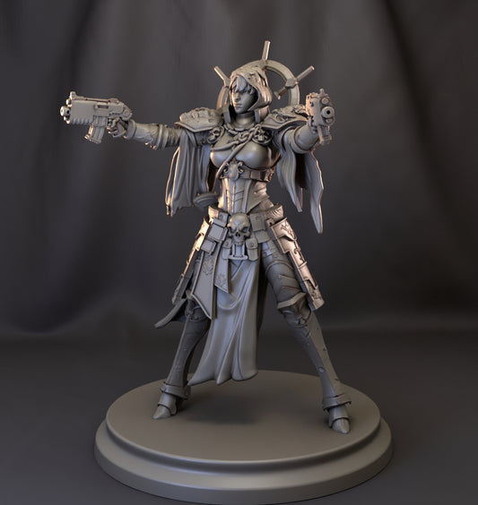 Broken Sword - Sisters of War - Unyielding - 75mm Pin Up/Figure/Model/Diorama
