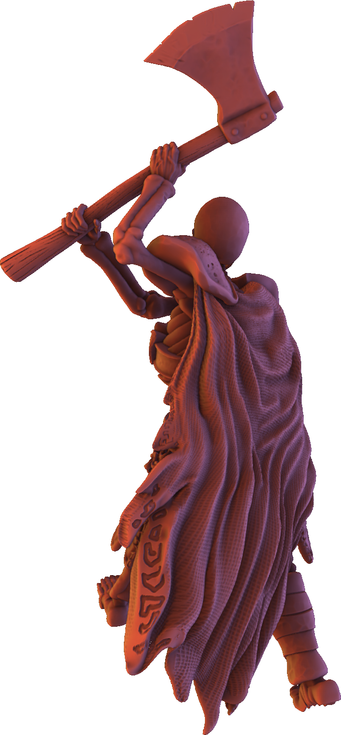 Forged Path - Willowbrook Underworld - Skeleton - DnD/TTRPG Figure/Miniature