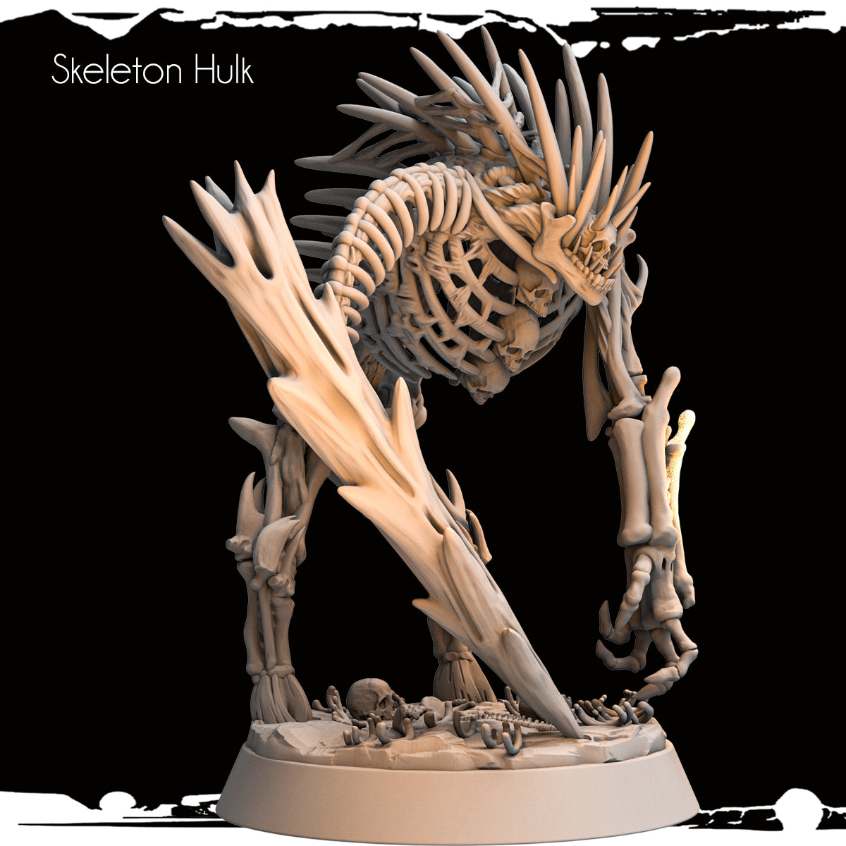 Monolith Arts - Skeletons - Hulk - DnD/TTRPG Figure/Miniature
