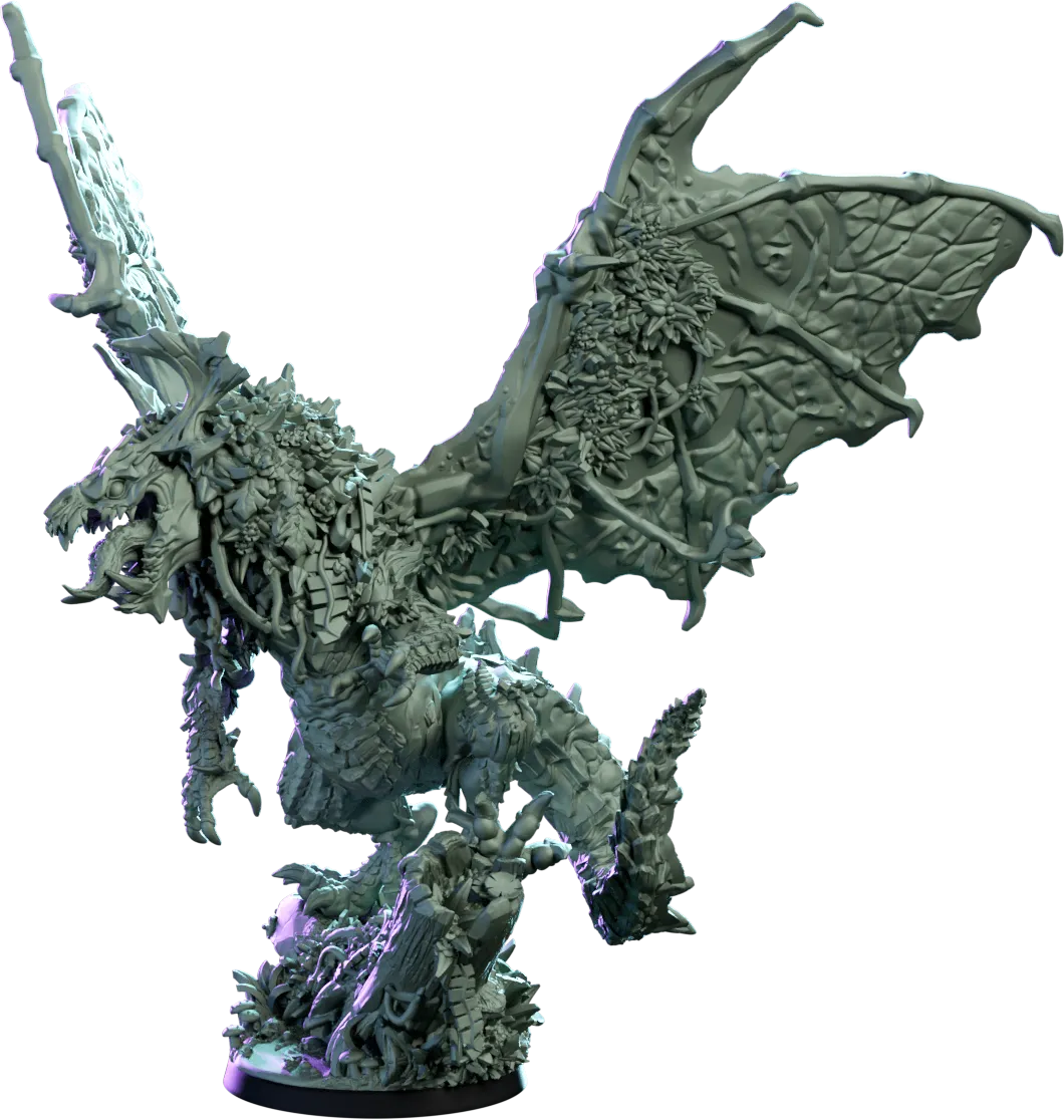 MEniatures - War of the Chromatic Dragons - Skongur Dragon - DnD/TTRPG Figure/Miniature