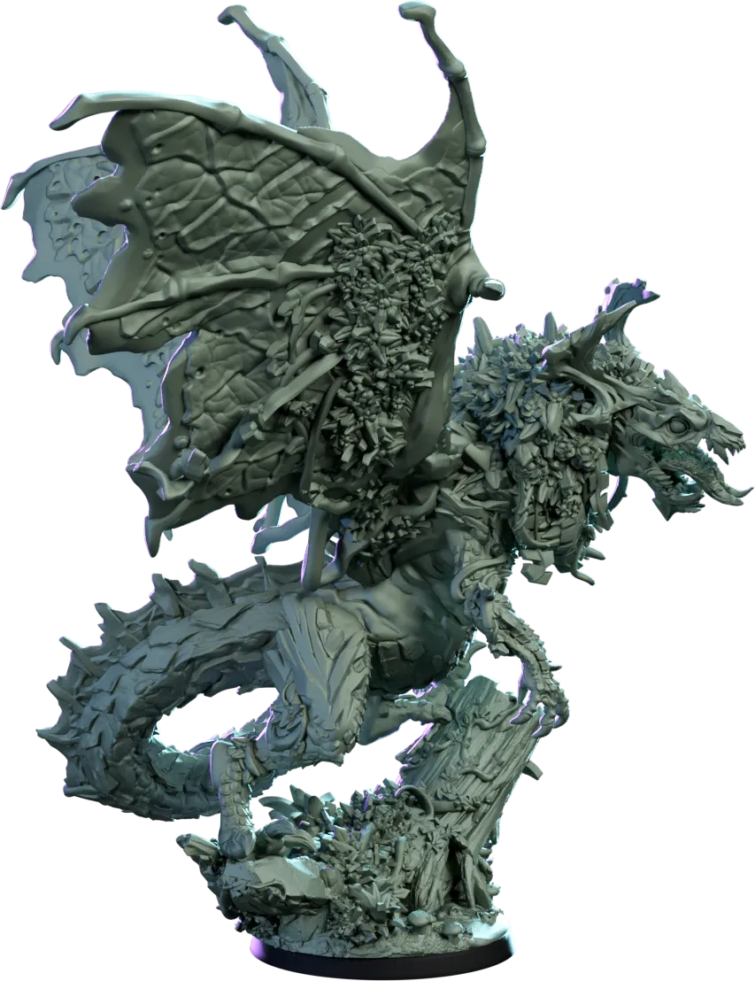 MEniatures - War of the Chromatic Dragons - Skongur Dragon - DnD/TTRPG Figure/Miniature