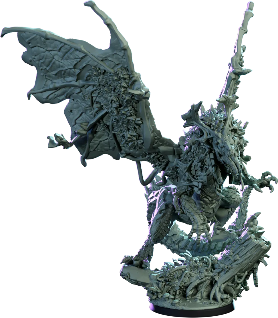 MEniatures - War of the Chromatic Dragons - Skongur Dragon - DnD/TTRPG Figure/Miniature