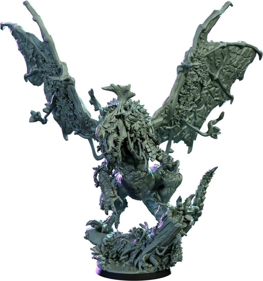 MEniatures - War of the Chromatic Dragons - Skongur Dragon - DnD/TTRPG Figure/Miniature