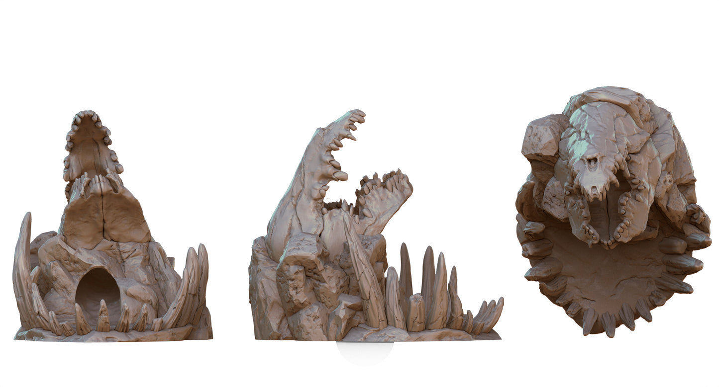 Crab Miniatures - Fantasy Dice Towers - Skull - DnD/TTRPG/Roleplaying/Wargames