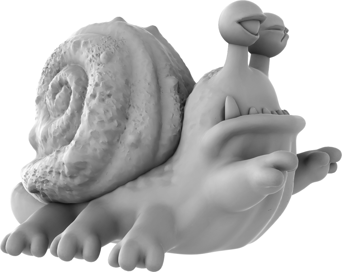 Brayan Nafarrate - Bestiary #4 - Pet Snail - DnD/TTRPG Figure/Miniature
