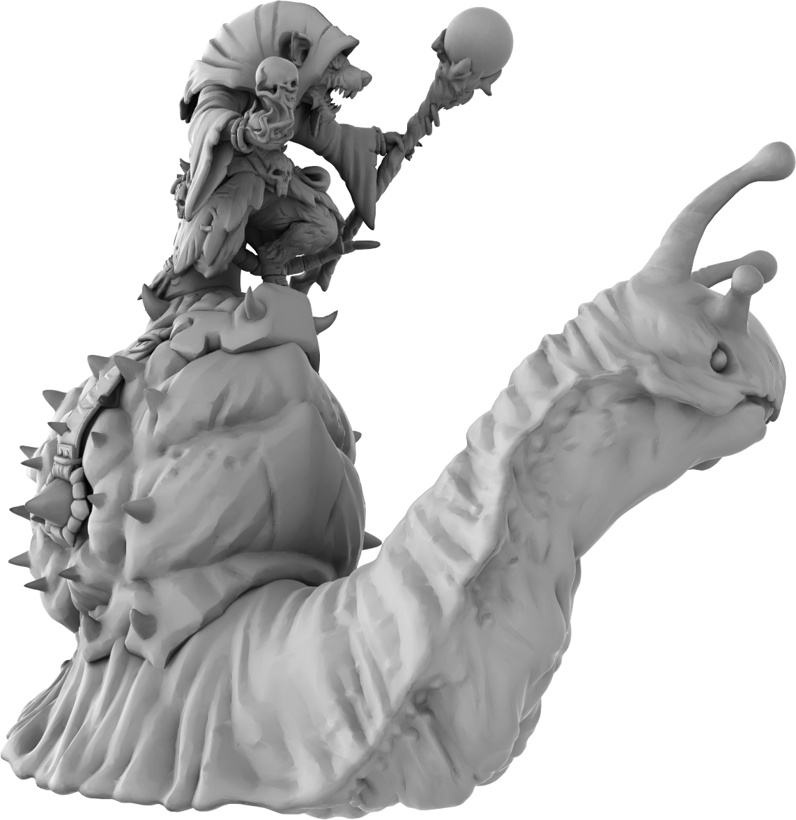 Brayan Nafarrate - Rat w/Snail #1 - DnD/TTRPG Figure/Miniature