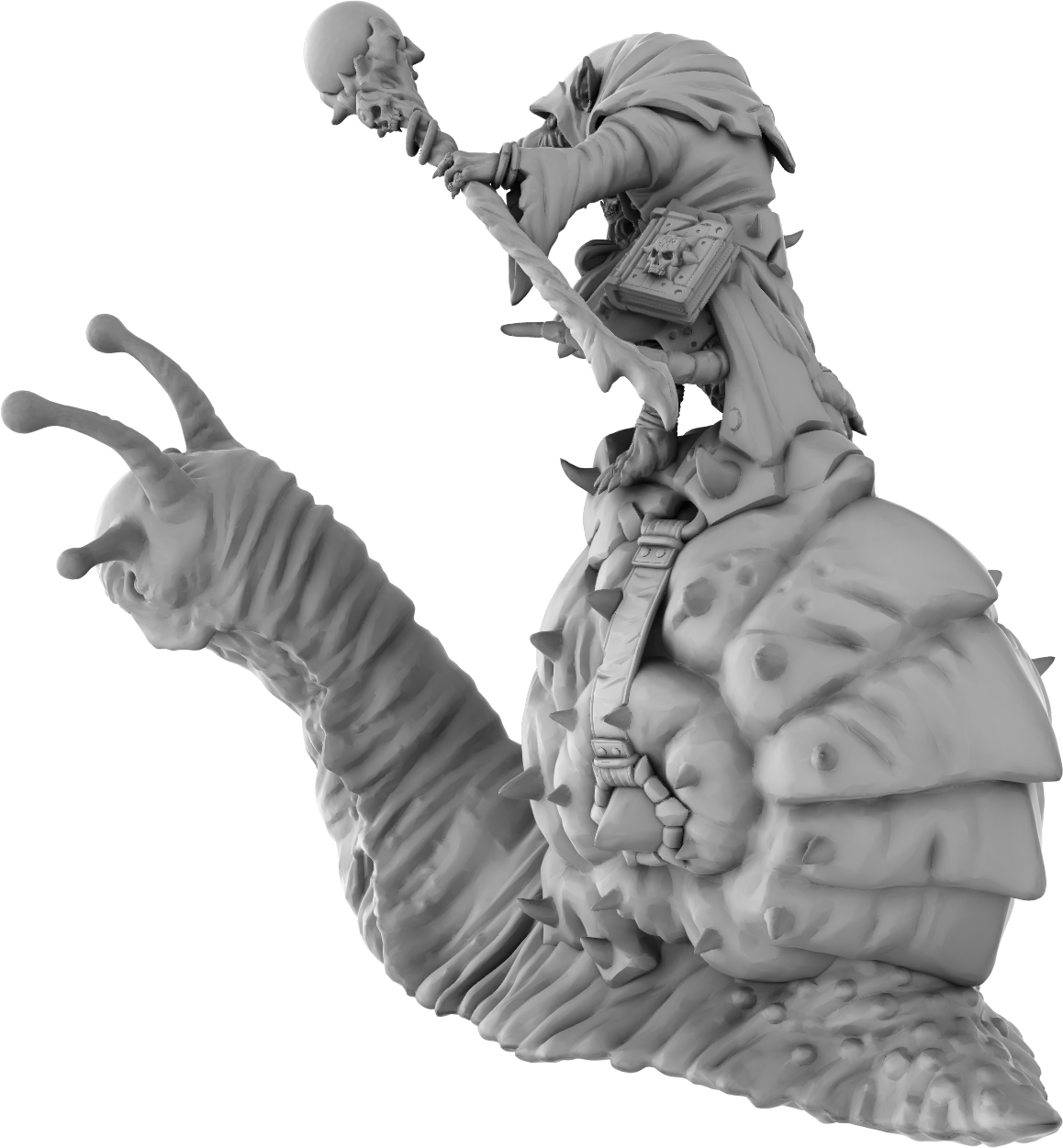 Brayan Nafarrate - Rat w/Snail #1 - DnD/TTRPG Figure/Miniature