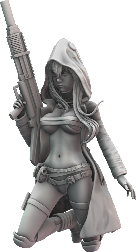 Tatiana Klein - Curvaceous Resin #1 - Sniper - 75/200mm Pin Up/Figure/Model/Diorama