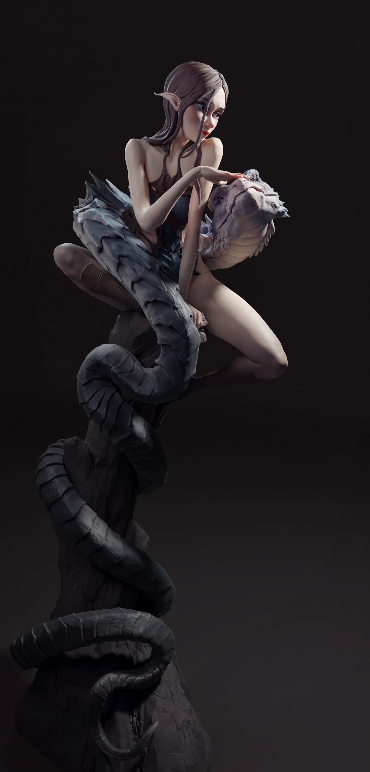 Arxila - Dark Delights - Solace - 75/120mm Pin Up/Figure/Model/Diorama