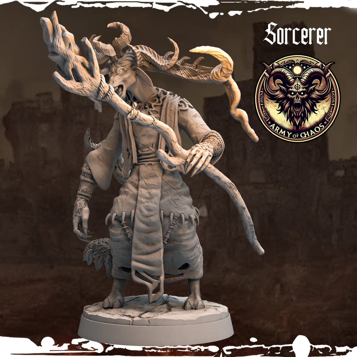 Monolith Arts - Beasts - Sorcerer #12 - DnD/TTRPG Figure/Miniature