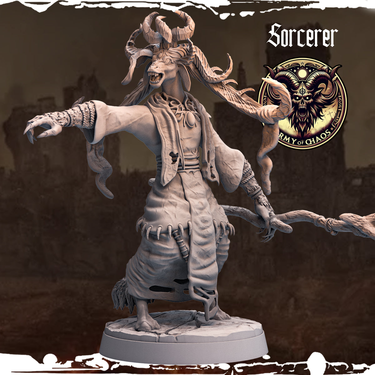 Monolith Arts - Beasts - Sorcerer #9 - DnD/TTRPG Figure/Miniature