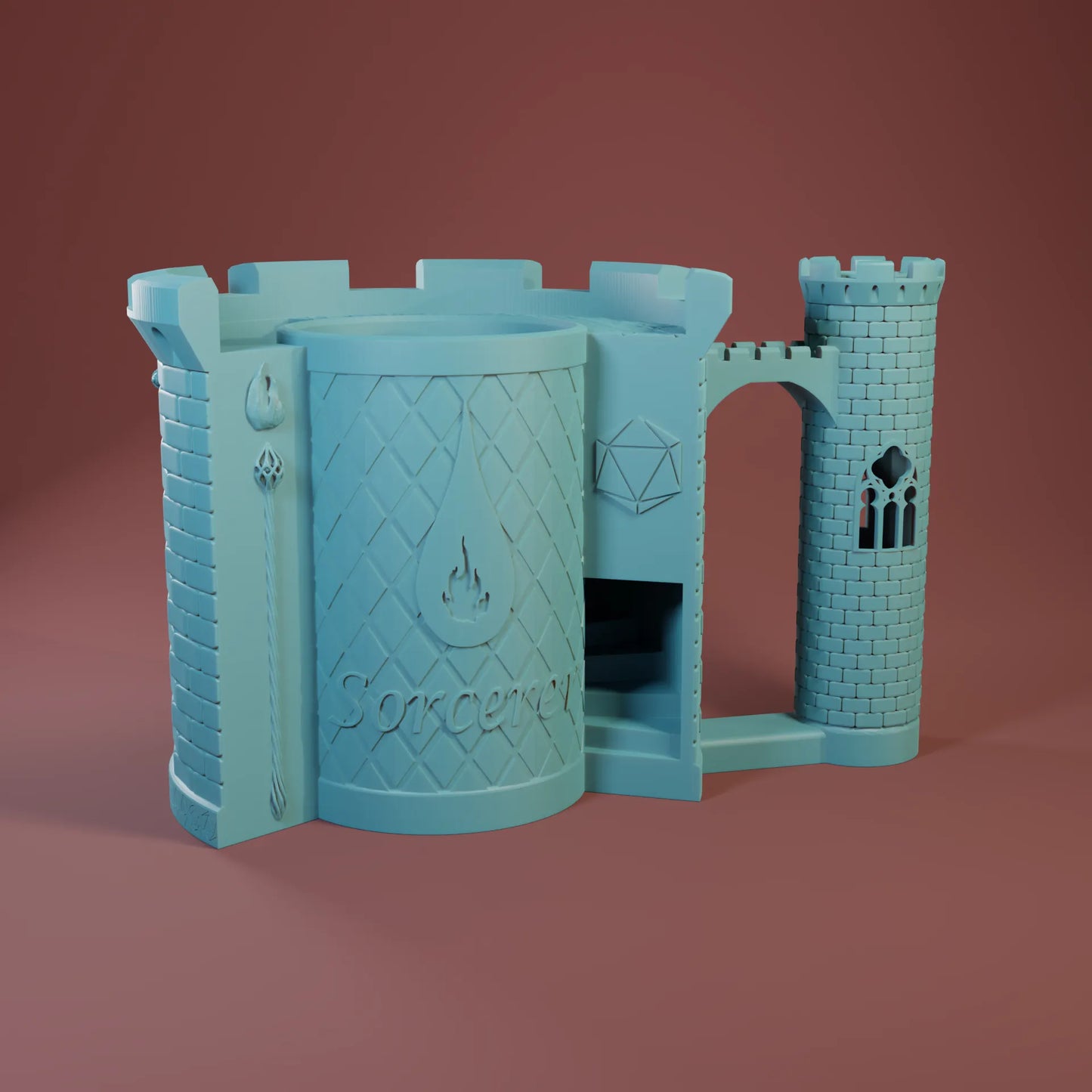 Jacob & Kira - Can-Holding Dice Towers - Sorcerer