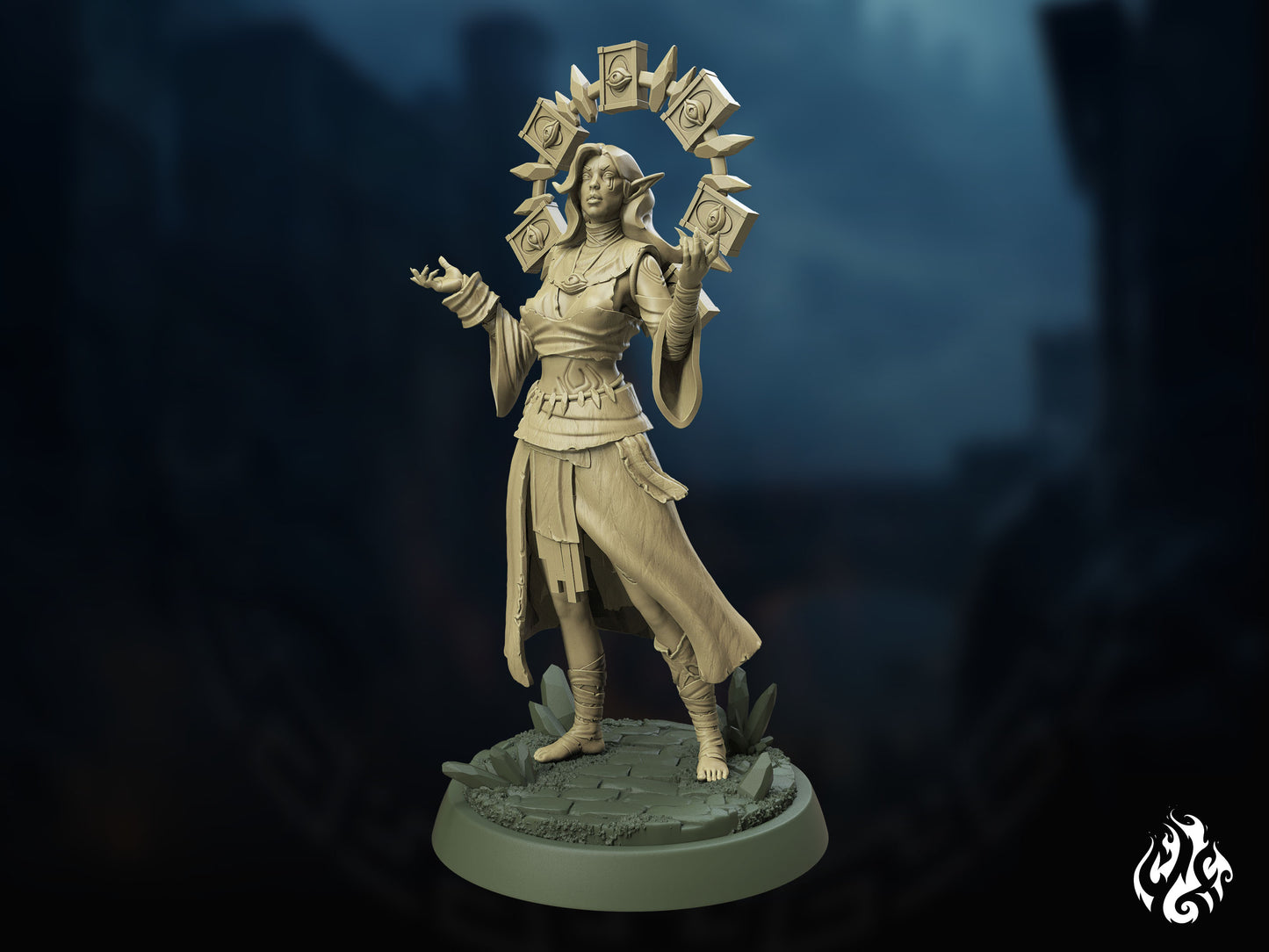 Crippled God Foundry - Human Soothsayer - DnD/TTRPG Figure/Miniature