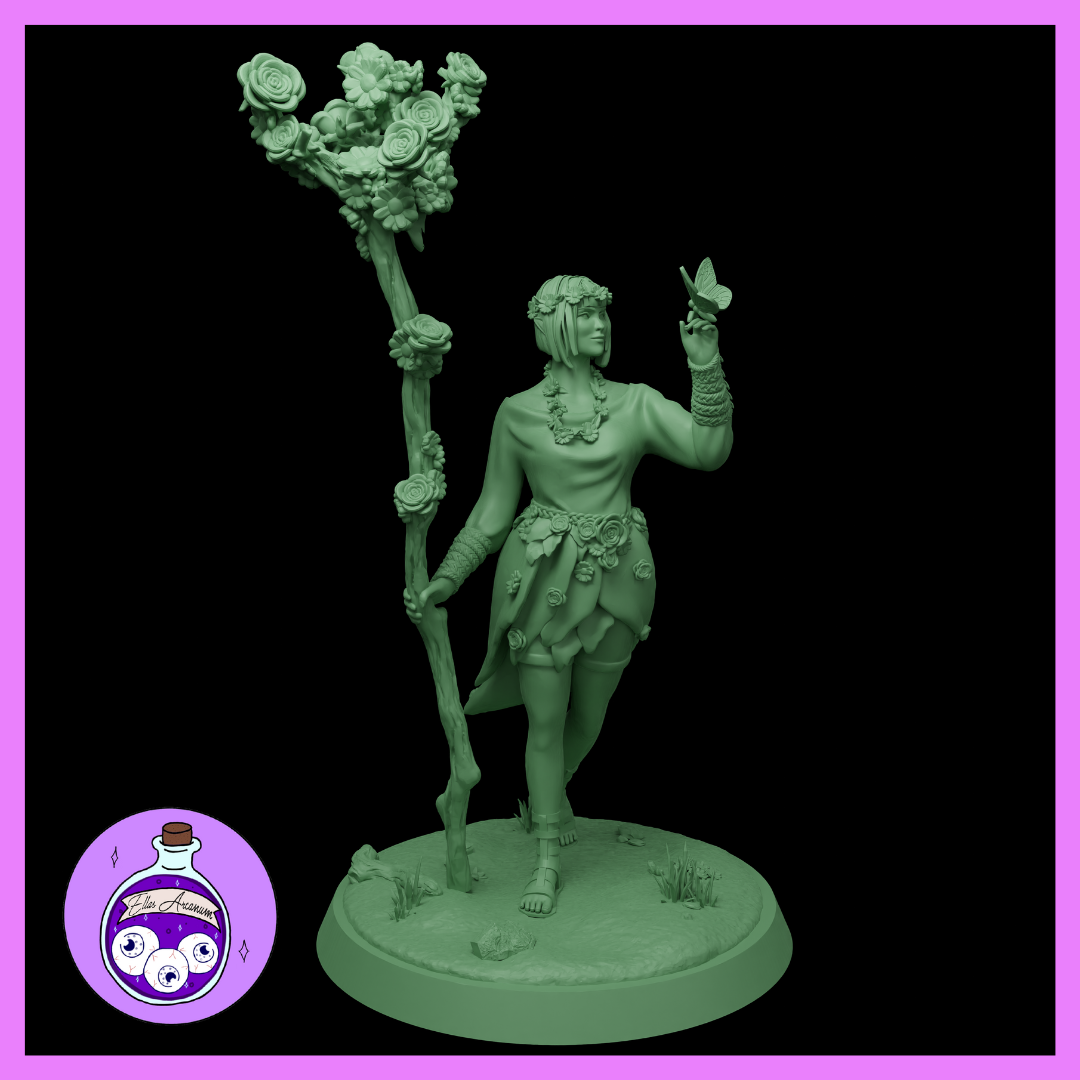 Ella's Arcanum - Wild Hunt - Eladrin Elf Spring - DnD/Pathfinder/TTRPG